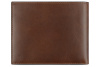 Портмоне BUGATTI Nobile,с защитой данных RFID, коньячного цвета, воловья кожа/полиэстер, 12х2х9,5 см