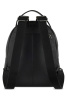 Рюкзак женский BUGATTI Bella, чёрный, воловья кожа/полиэстер, 24,5х12х27 см