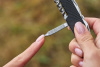 Нож перочинный Stinger, 89 мм, 15 функций, материал рукояти: алюминий (чёрный)