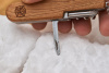 Нож перочинный Stinger, 89 мм, 15 функций, материал рукояти: древесина сапеле