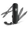 Нож-брелок VICTORINOX Signature Lite Onyx Black, 58 мм, 8 функций, чёрный