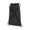 Рюкзак-мешок на завязках WENGER XC Fyrst, черный, полиэстер, 35x1x48 см, 12 л