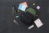 Рюкзак TORBER CLASS X, черно-зеленый, 45 x 30 x 18 см + Мешок для сменной обуви в подарок!